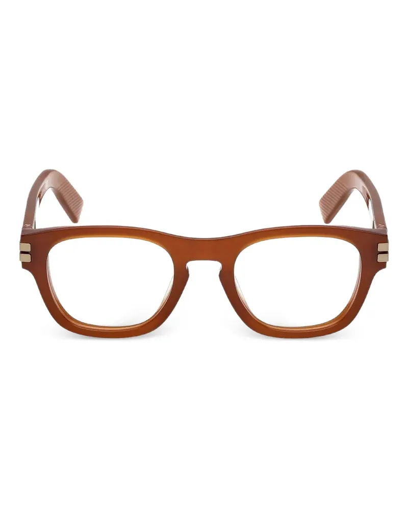 Ermenegildo Zegna square-frame glasses - Braun Braun
