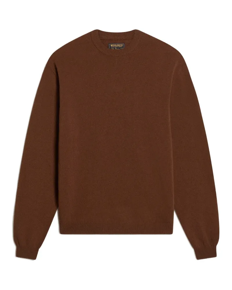 Woolrich Pullover mit rundem Ausschnitt - Braun Braun
