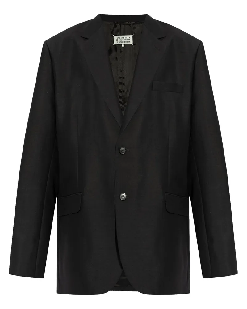 Maison Margiela Klassisches Sakko - Schwarz Schwarz
