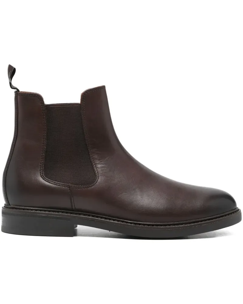 Ralph Lauren Chelsea-Boots aus Leder - Braun Braun