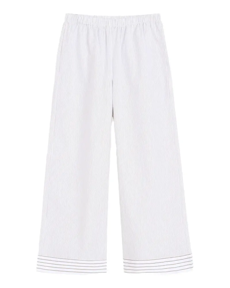 By Malene Birger Mirabellos Hose mit Streifen - Weiß Weiß