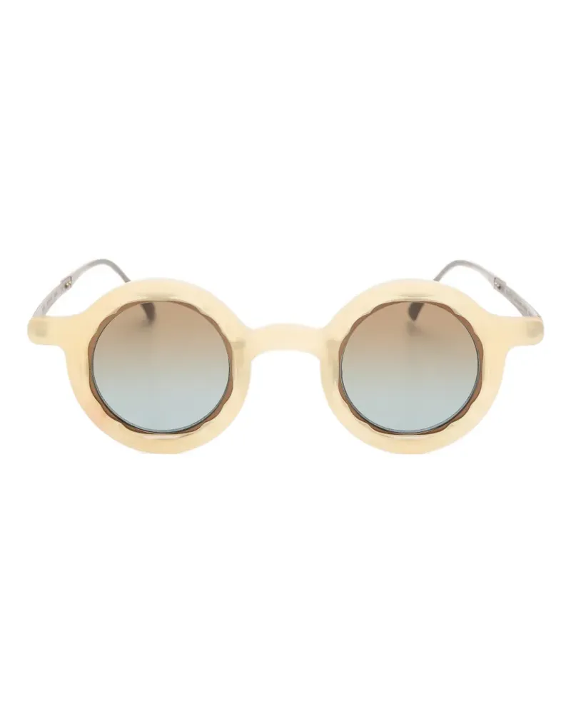 RIGARDS round-frame sunglasses - Nude Nude