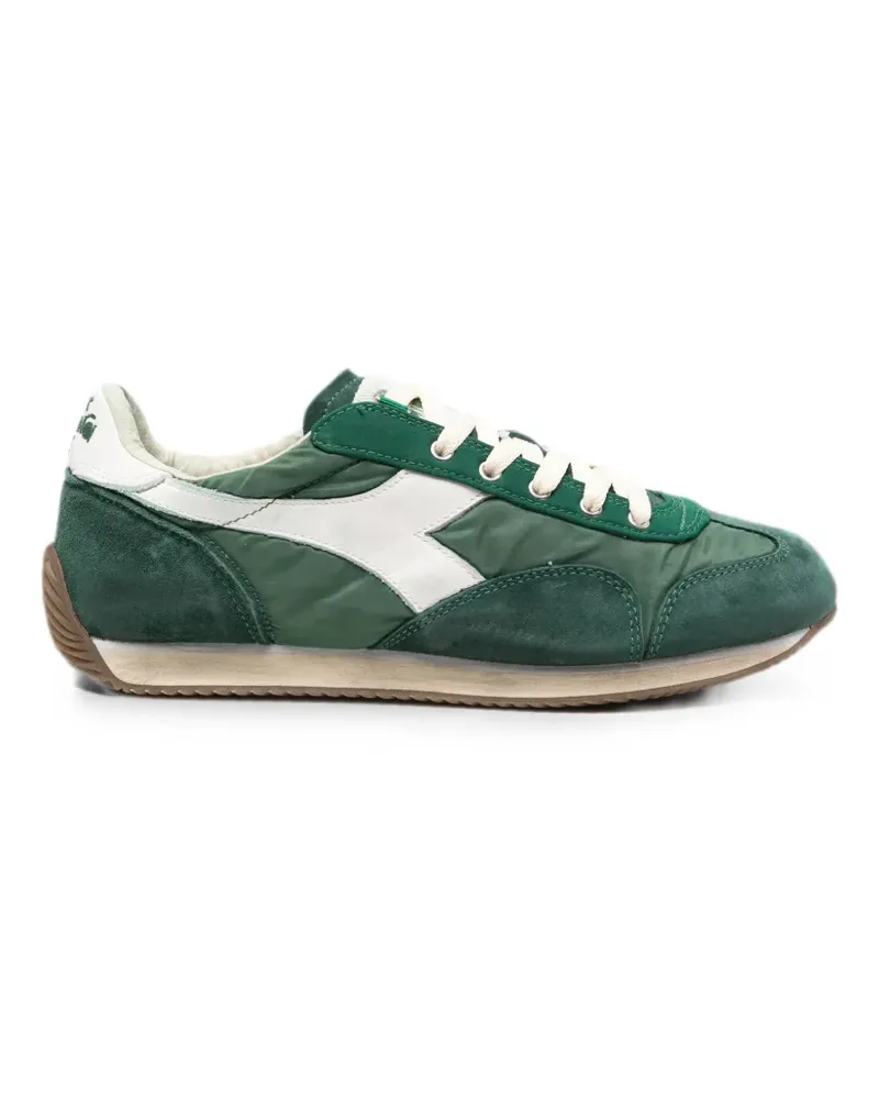 Diadora suede-panelled sneakers - Grün Grün