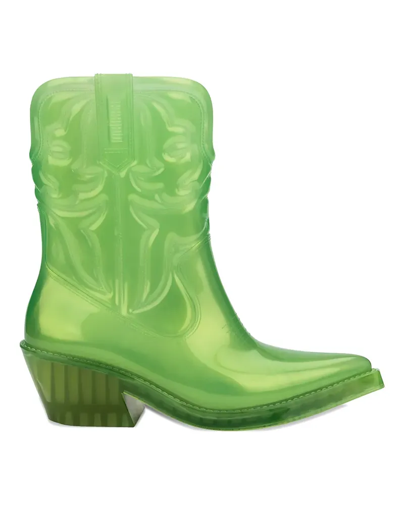 Melissa pointed-toe cowboy boots - Weiß Weiß