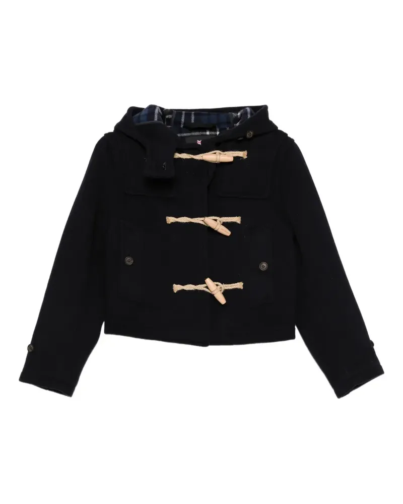 Gloverall Shelley Dufflecoat mit Kapuze - Blau Blau