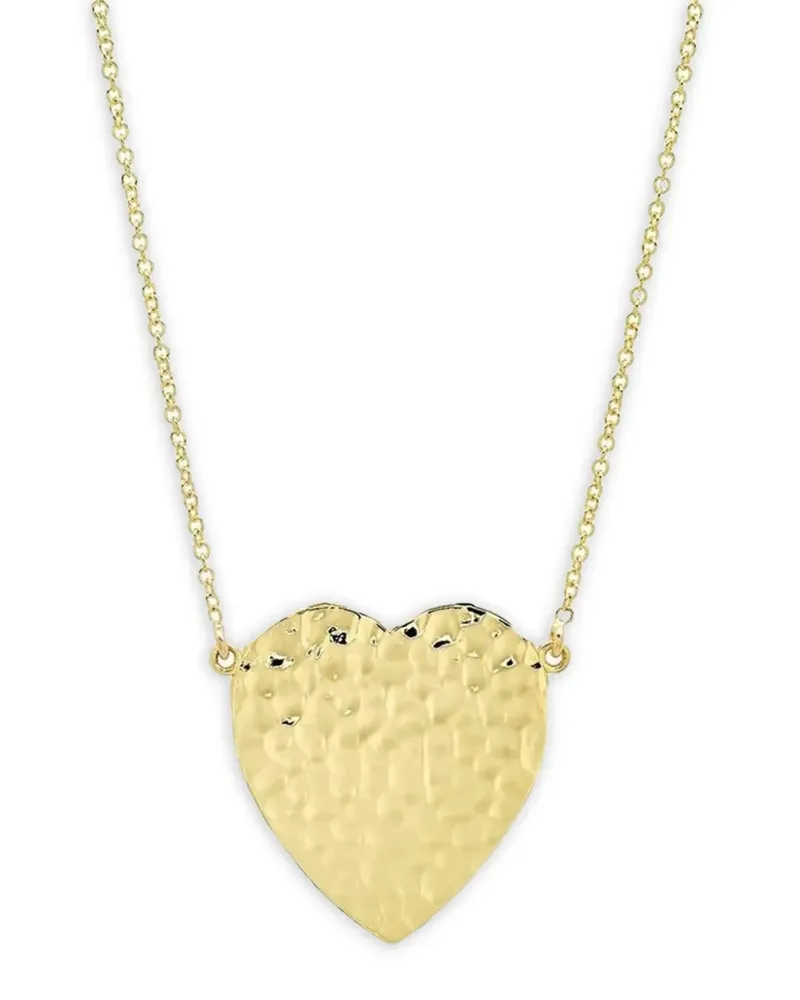 Jennifer Meyer 18kt yellow gold Heart necklace Gold