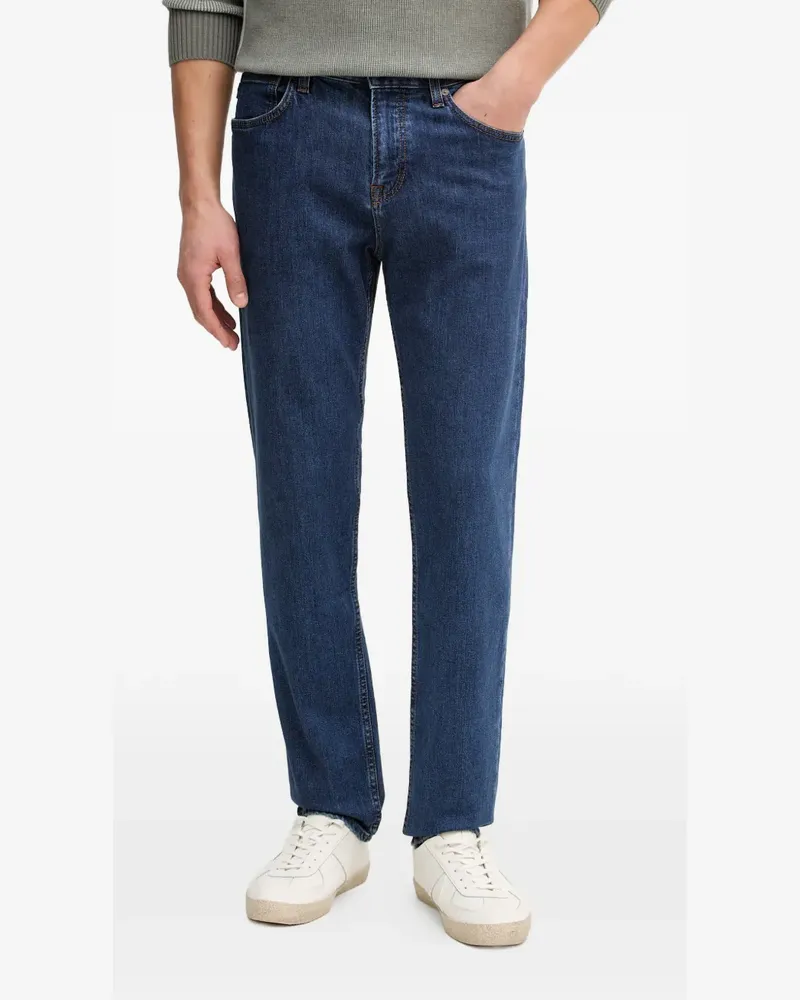 HUGO BOSS Re.Maine Jeans mit Logo-Patch - Blau Blau