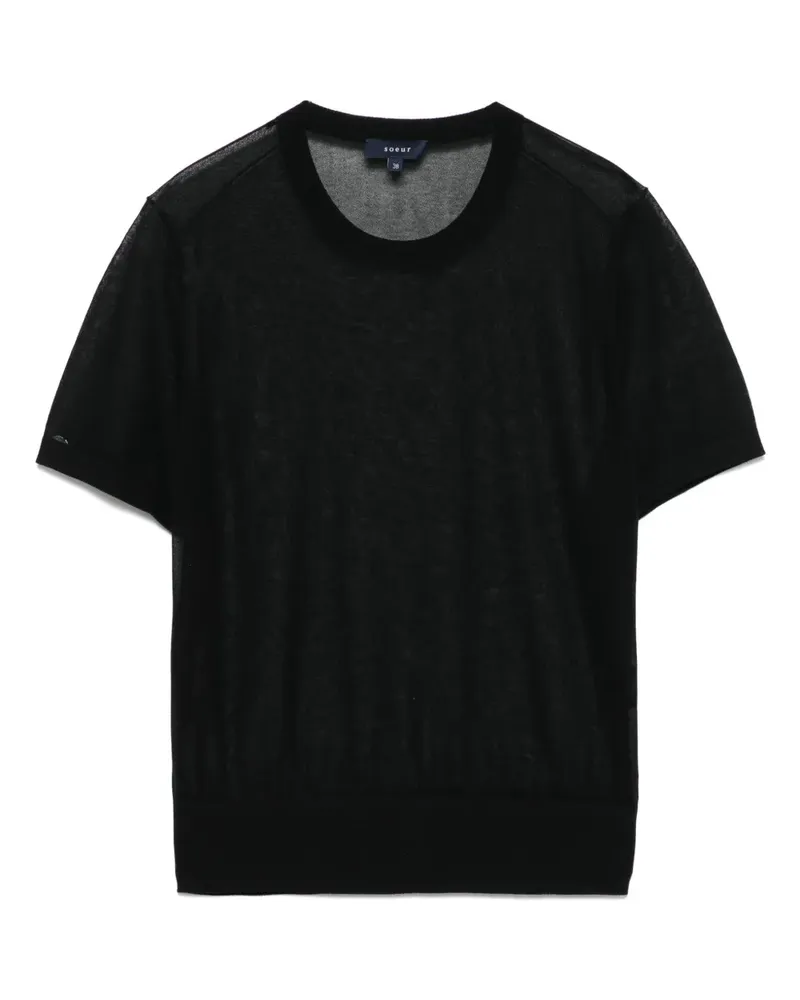 Soeur Dua T-Shirt - Schwarz Schwarz