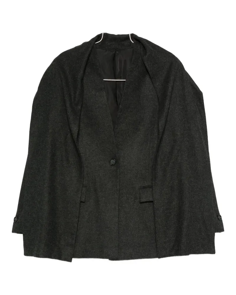 Totême Einreihiger Blazer - Grau Grau