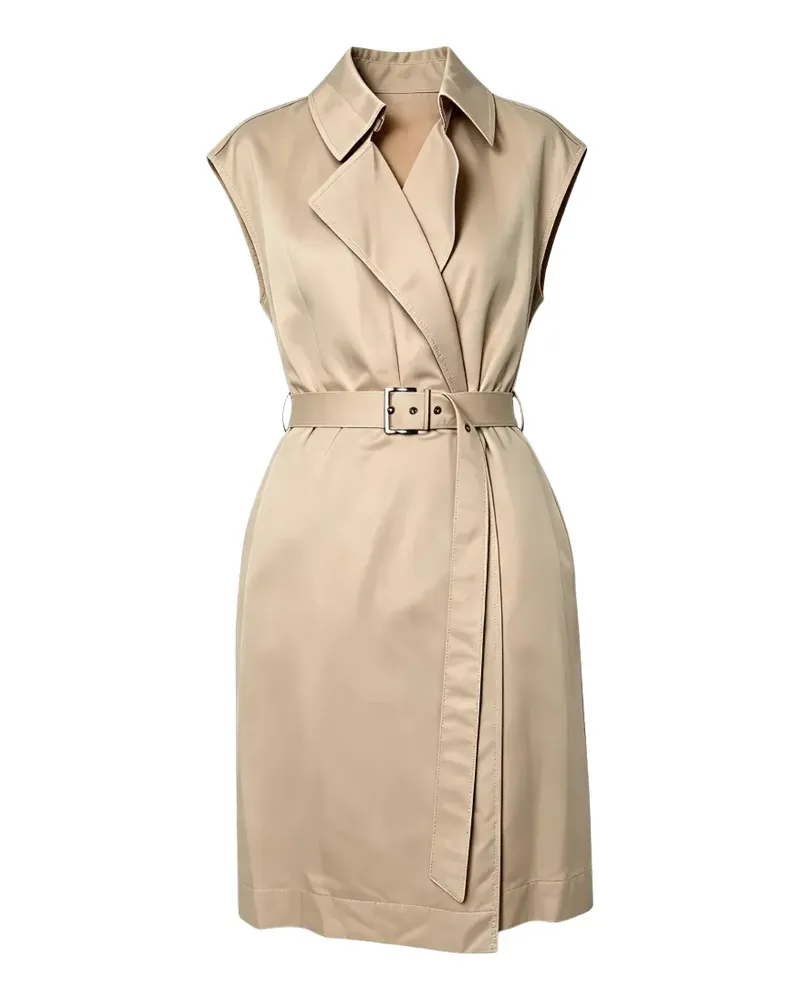 Brunello Cucinelli Ärmelloses Minikleid - Nude Nude