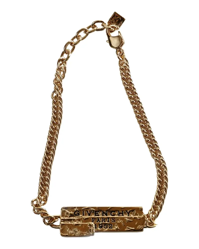Givenchy chain plaque bracelet - Gold Gold