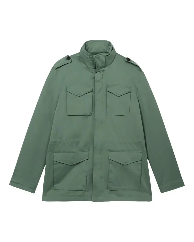 Brooks Brothers Jacke mit Stehkragen - Grün Grün