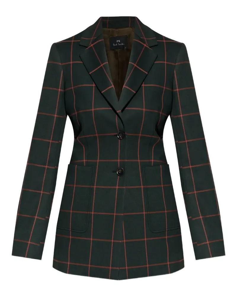 Paul Smith Kariertes Sakko - Grün Grün