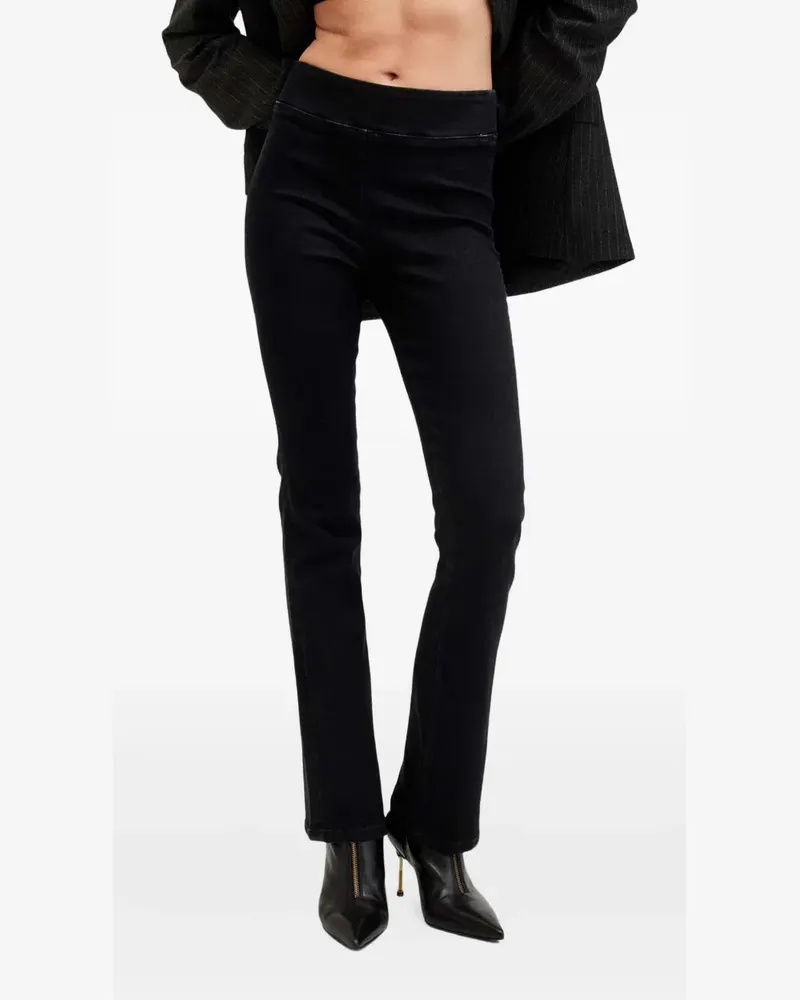AllSaints Dani pull-on flared trousers - Schwarz Schwarz