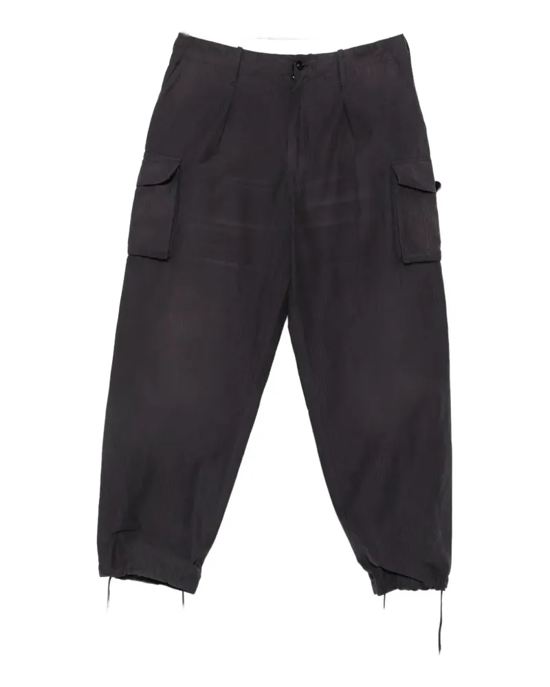 Maison Margiela cargo-pockets tapered trousers - Schwarz Schwarz