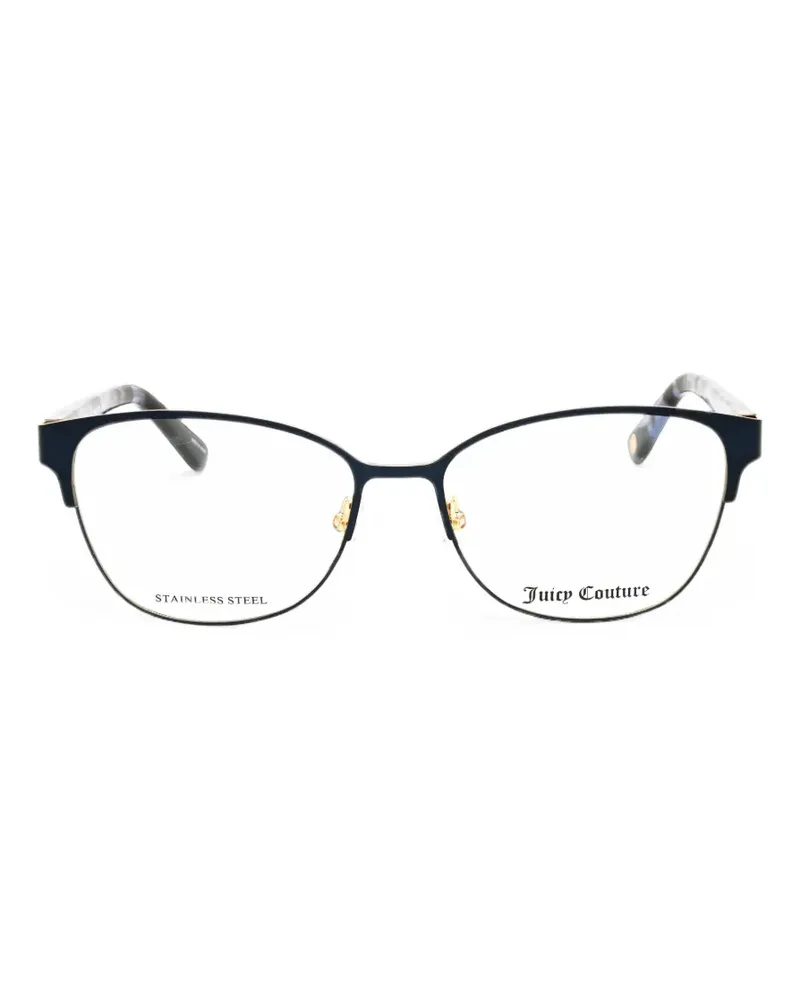 Juicy Couture rectangle-frame glasses - Blau Blau