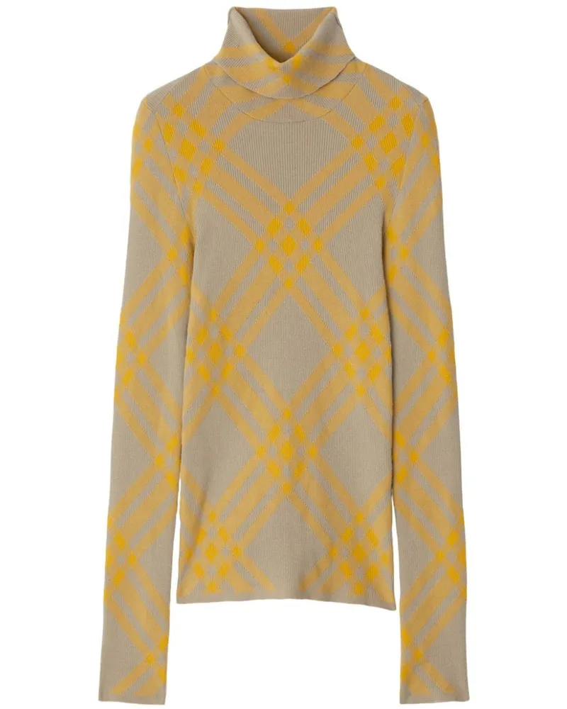 Burberry Karierter Pullover - Nude Nude