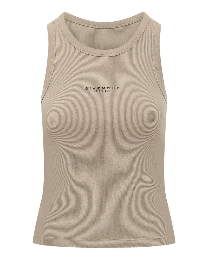 Givenchy Trägershirt mit Logo-Print - Nude Nude