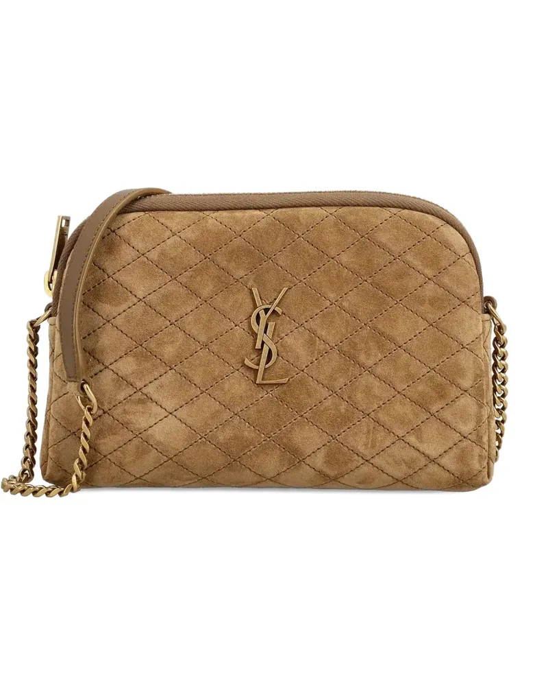 Saint Laurent Mini Gaby Umhängetasche - Braun Braun