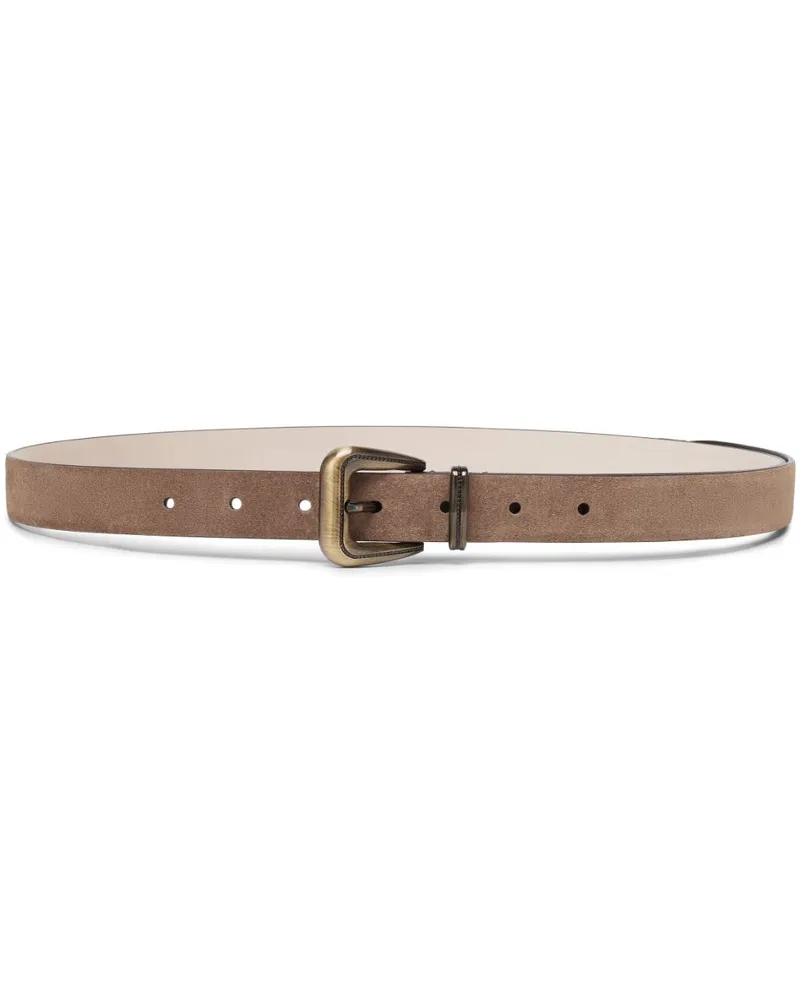 Brunello Cucinelli Gürtel aus Leder - Braun Braun