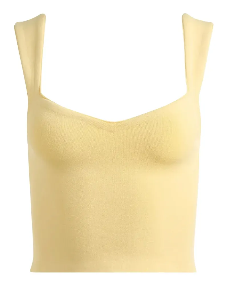 Alice + Olivia sweetheart tank - Gelb Gelb