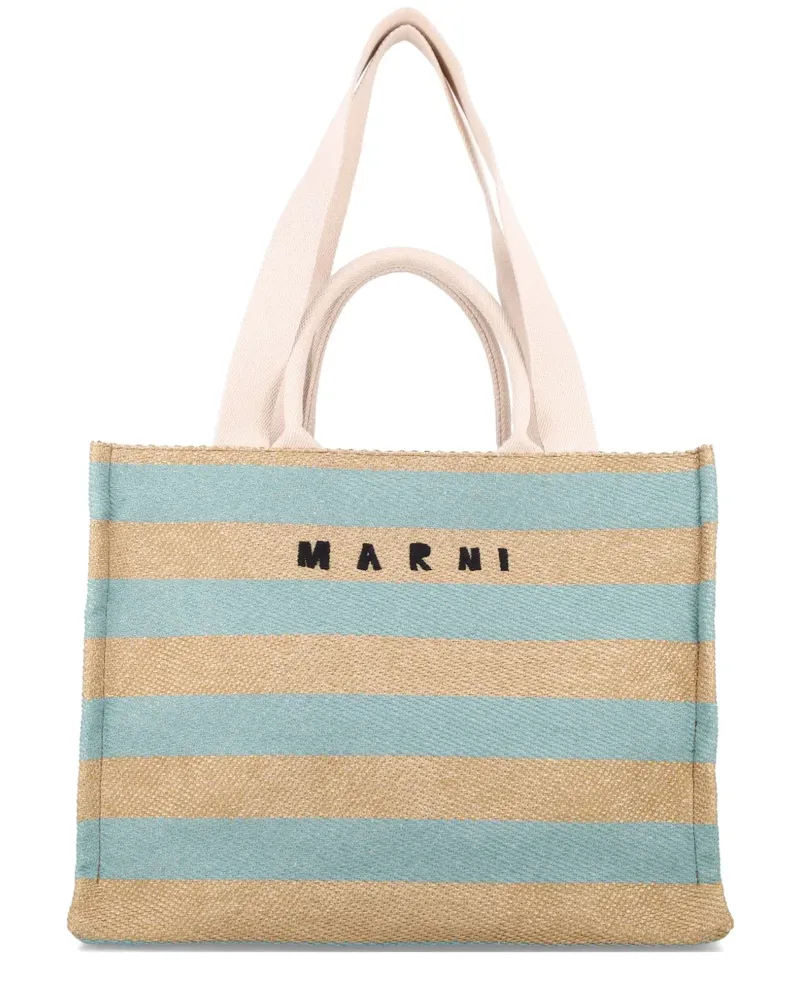 Marni Mittelgroßer Basket Shopper - Nude Nude