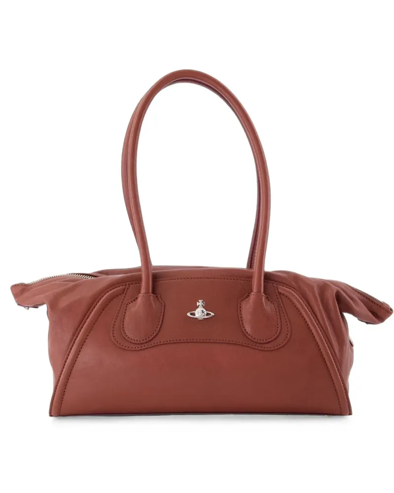 Vivienne Westwood Kleine Shirley Schultertasche - Braun Braun