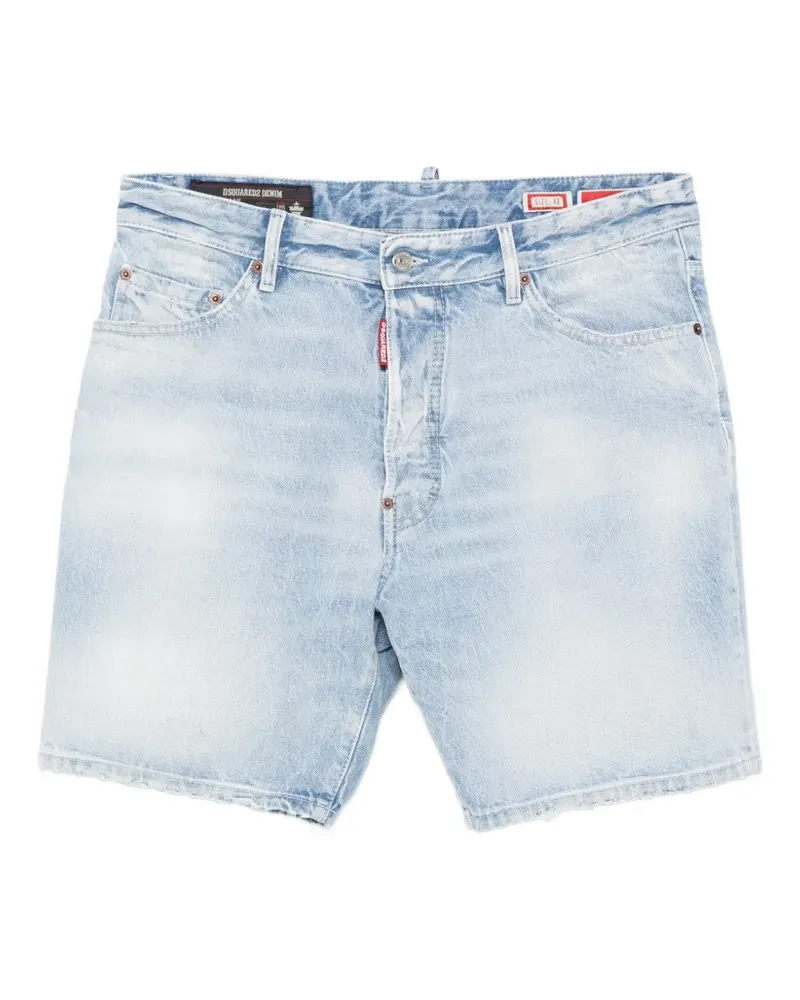 Dsquared2 Marine five-pocket shorts - Blau Blau