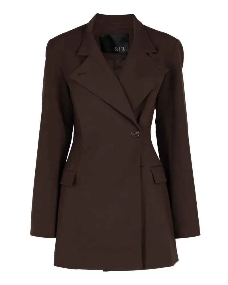 SIR Elegantes Minikleid - Braun Braun