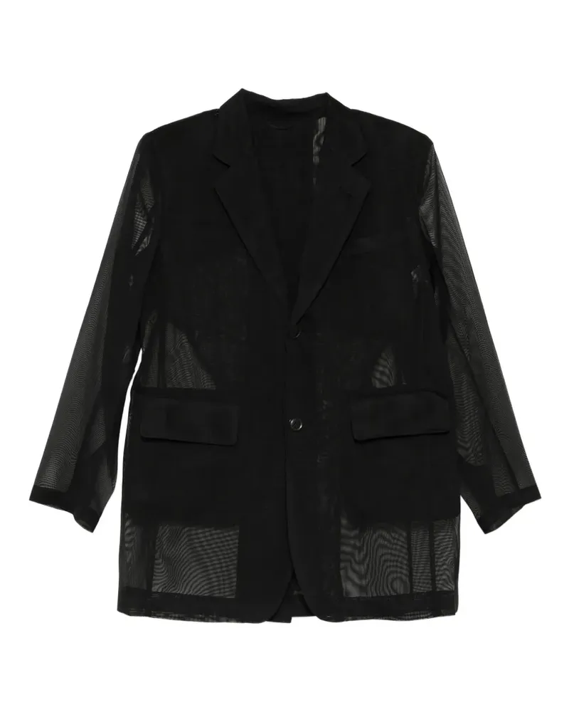 Toga mesh blazer - Schwarz Schwarz
