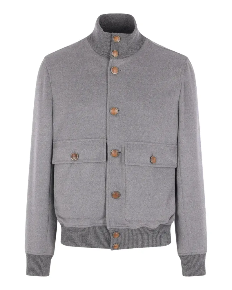 Brunello Cucinelli Jacke mit Knöpfen - Grau Grau