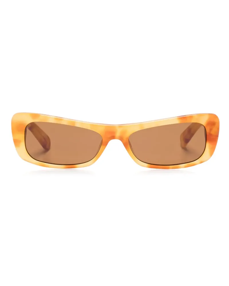Jacquemus The Capri Sonnenbrille - Orange Orange