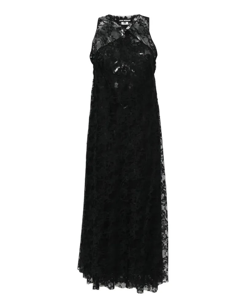 Junya Watanabe Kleid mit Spitze - Schwarz Schwarz