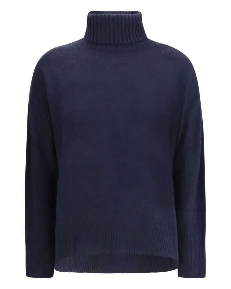 ALLUDE Rollkragenpullover aus Kaschmir - Blau Blau