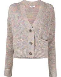 RE/DONE Oversized-Cardigan im 90s-Style Rosa