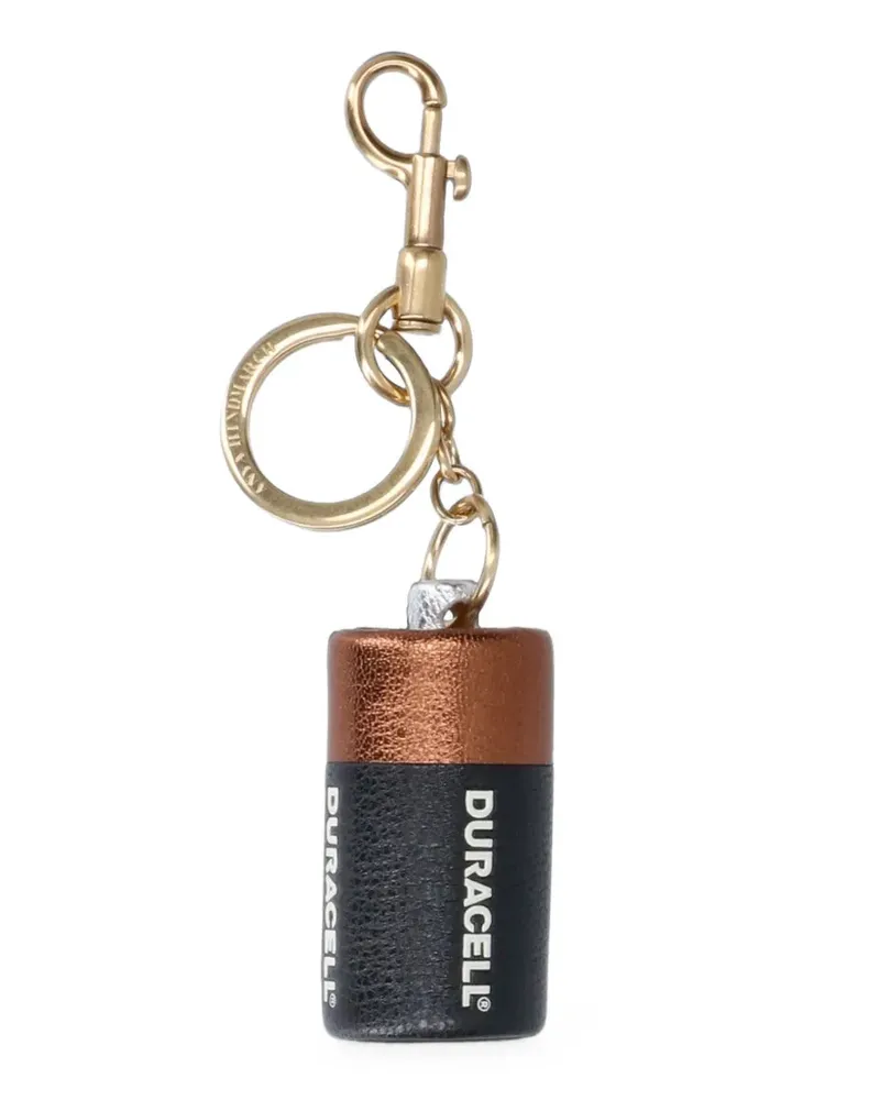 Anya Hindmarch Anya Brands Duracell Schlüsselanhänger - Schwarz Schwarz