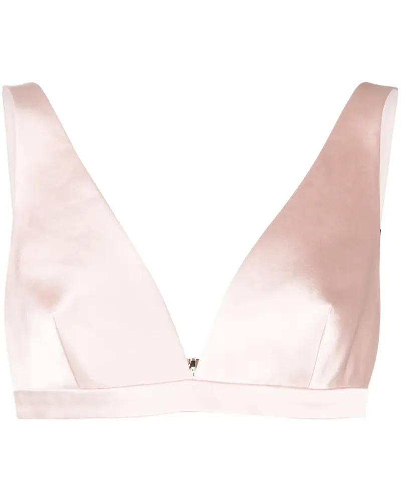 Givenchy Bralet mit V-Ausschnitt - Rosa Rosa