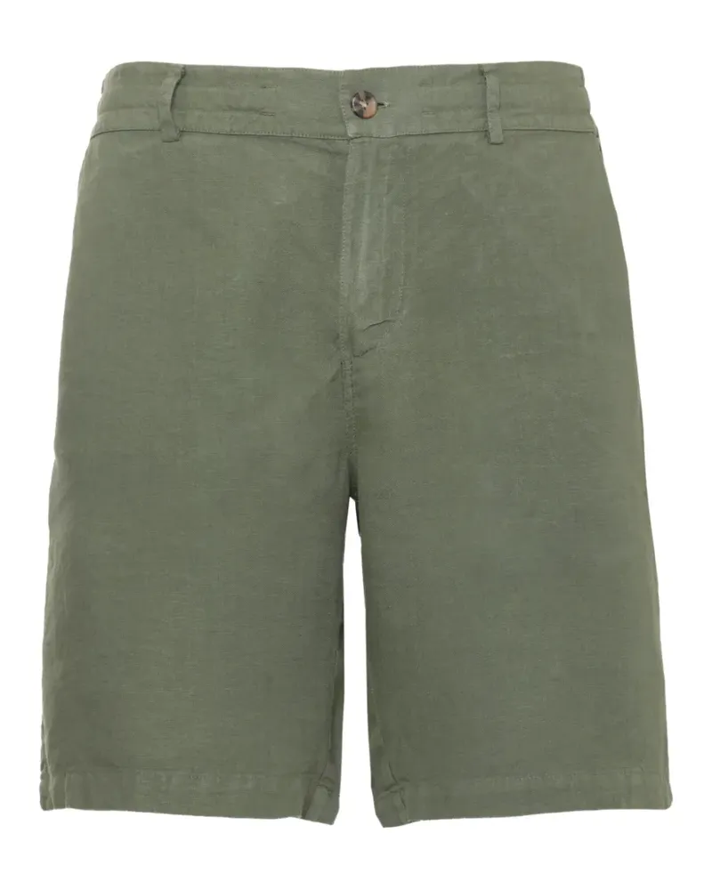 MC2 Saint Barth logo-embroidered shorts - Grün Grün