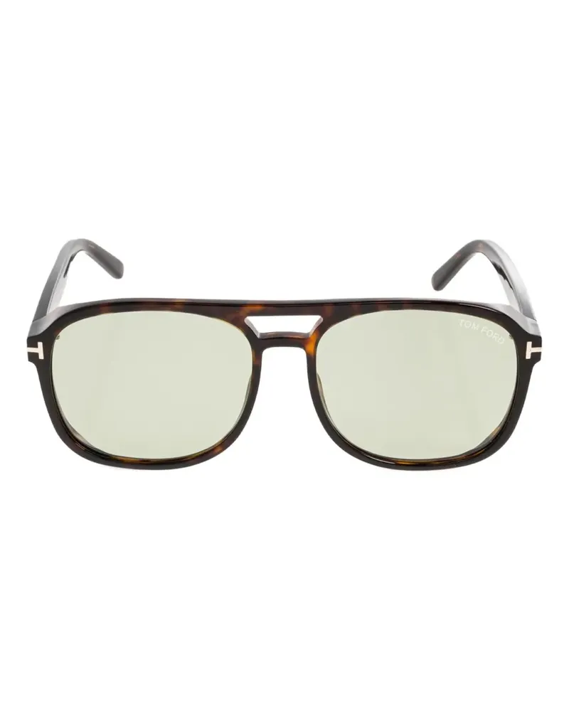 Tom Ford Rosco pilot-frame sunglasses - Braun Braun