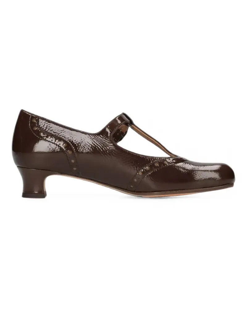 Chie Mihara Izaida Pumps mit perforiertem Detail - Braun Braun