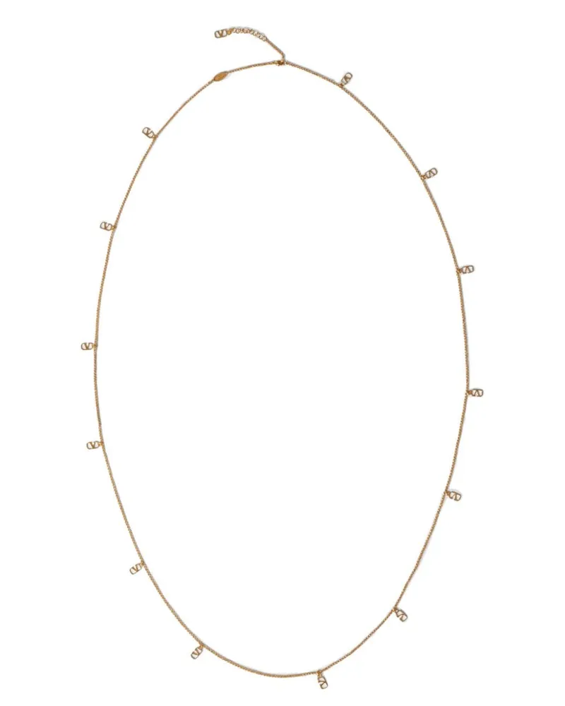 Valentino Garavani Halskette mit VLOGO - Gold Gold