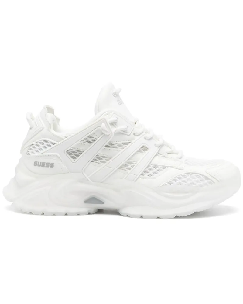 Guess Sneakers mit Netzeinsatz - Weiß Weiß