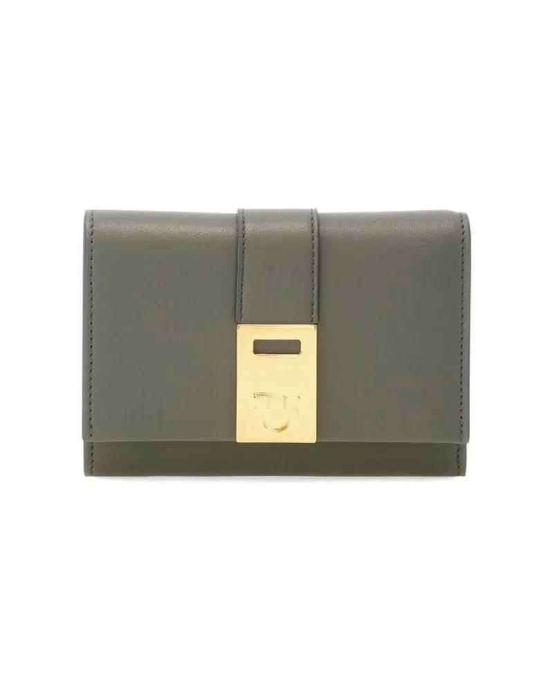 Ferragamo Hug Portemonnaie - Grau Grau