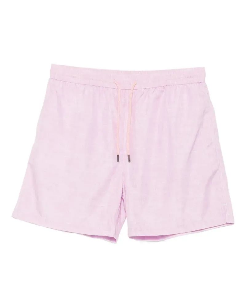 FeFè drawstring-waist swim shorts - Rosa Rosa