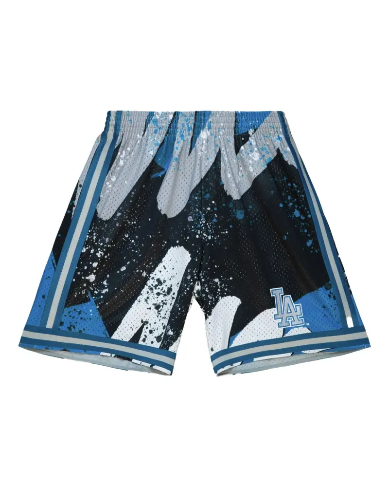 Mitchell & Ness MLB LA Dodgers Hyper Hoops Shorts - Blau Blau
