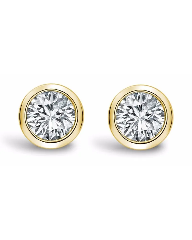 Pragnell 18kt yellow  Sundance diamond earrings Gold