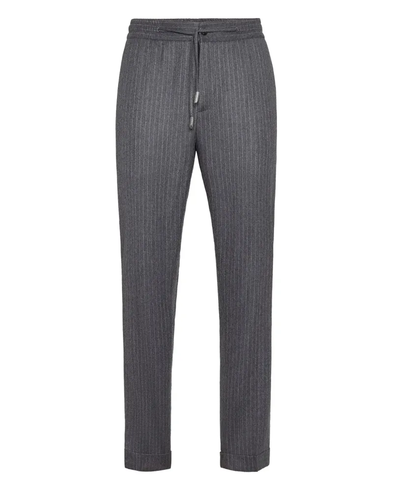 Billionaire Hose mit Nadelstreifen - Grau Grau