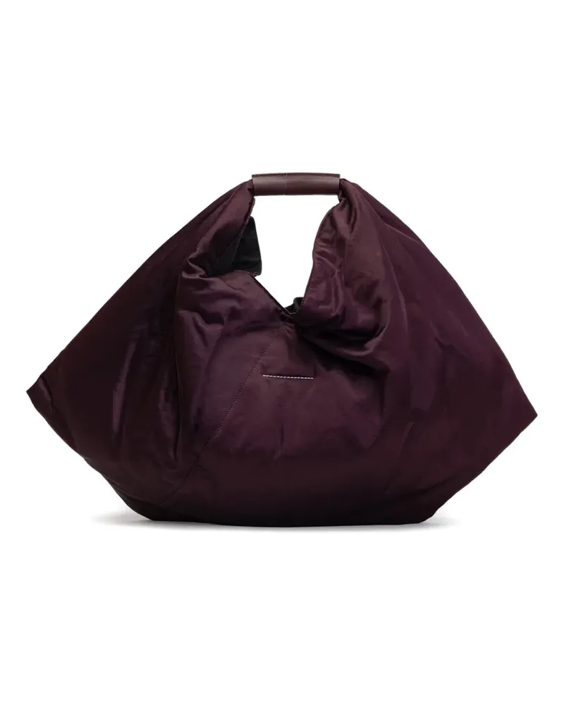 Maison Margiela Drapierter Triangle Tote Bag - Violett Violett