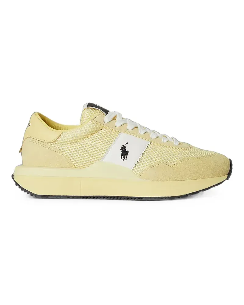 Ralph Lauren Sneakers mit Mesh-Einsatz - Gelb Gelb