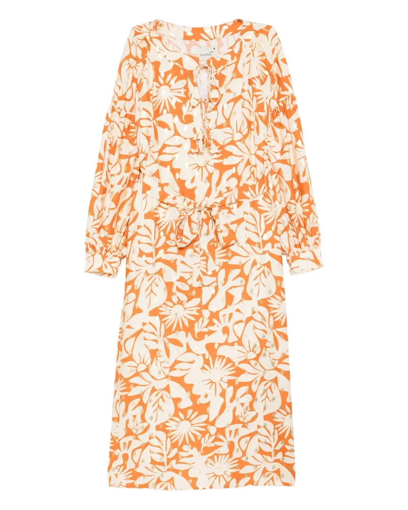 Bambah Bella Selva Kleid - Orange Orange